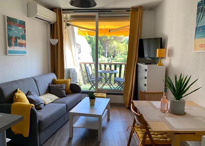 Super ! Terrasse, Clim, Parking, 2min Plage. شقة